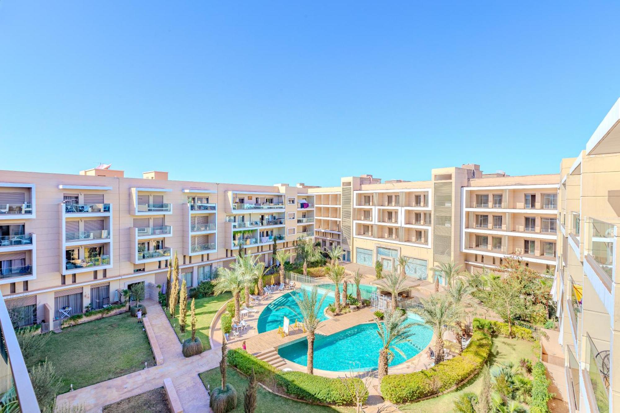 Apartamento Royal Deluxe Gold - Marrakech, Luxe Pool View Marrakesh Exterior foto